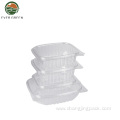 Disposable Take Out Clear Plastic Salad Clamshell Bowl